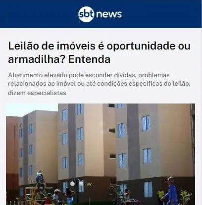 SBT News: Leilão de imóveis é oportunidade ou armadilha? Entenda